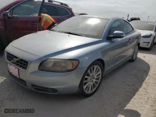 2009 Volvo C70 with VIN YV1MC67229J075206, listed as a Copart auction lot 74823344 with 0 mi miles and Salvage Title. Bid and sale history available at carsss.com. Image 1.