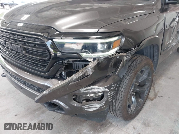 2021 Ram 1500 Limited with VIN 1C6SRFHTXMN536566, listed as a IAAI auction lot 42470029 with 50,728 mi miles and . Bid and sale history available at DreamBid. Image 6.