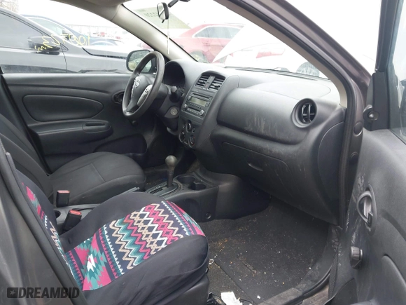 2015 Nissan Versa SV with VIN 3N1CN7AP7FL942998, listed as a IAAI auction lot 41742220 with 100,723 mi miles. Bid and sale history available at carsss.com. Image 5.