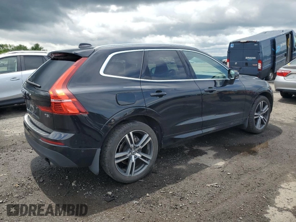 2018 Volvo XC60 Momentum with VIN LYV102RK6JB105943, listed as a Copart auction lot 60496055 with 72,706 mi miles and Salvage title. Bid and sale history available at DreamBid. Image 3.
