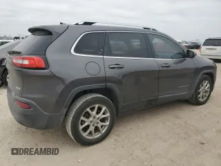 2015 Jeep Cherokee Latitude with VIN 1C4PJLCB1FW643005, listed as a Copart auction lot 46163045 with 134,840 mi miles and Salvage Title. Bid and sale history available at DreamBid. Image 3.