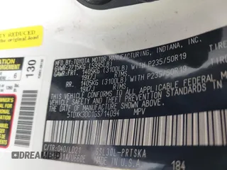 2016 Toyota Sienna SE с VIN 5TDXK3DC1GS714094, выставлен на аукционе IAAI как лот 41528860 с пробегом 140 639 миль миль и . История ставок и продаж доступна на DreamBid. Изображение 9.