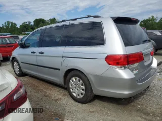 2010 Honda Odyssey LX with VIN 5FNRL3H25AB027316, listed as a Copart auction lot 57937805 with 181,551 mi miles and Salvage title. Bid and sale history available at DreamBid. Image 2.
