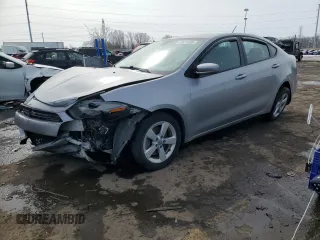2015 Dodge Dart SXT with VIN 1C3CDFBB8FD222570, listed as a Copart auction lot 46621535 with 158,240 mi miles and Salvage Title. Bid and sale history available at carsss.com. Image 1.