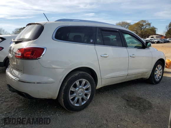2014 Buick Enclave Leather with VIN 5GAKRBKDXEJ287537, listed as a Copart auction lot 50231495 with 268,198 mi miles and Salvage Title. Bid and sale history available at DreamBid. Image 3.