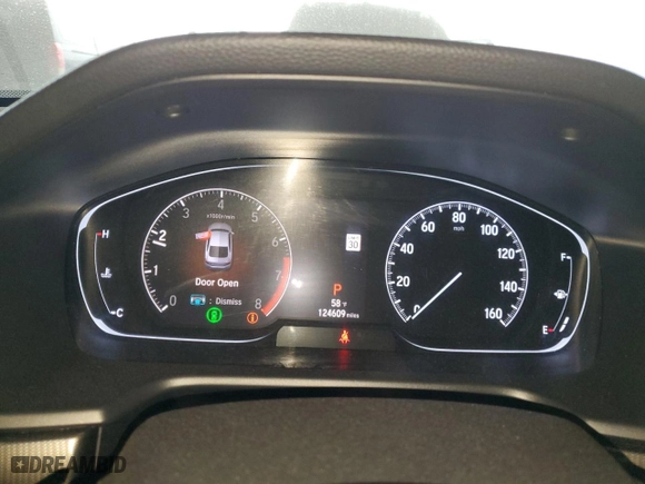 2019 Honda Accord Sedan Sport 1.5T with VIN 1HGCV1F3XKA083182, listed as a Copart auction lot 50591745 with 124,609 mi miles and Salvage Title. Bid and sale history available at carsss.com. Image 9.