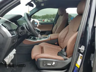 2023 BMW X5 sDrive40i with VIN 5UXCR4C07P9R26891, listed as a Copart auction lot 46105455 with 3,843 mi miles and Salvage Title. Bid and sale history available at carsss.com. Image 7.