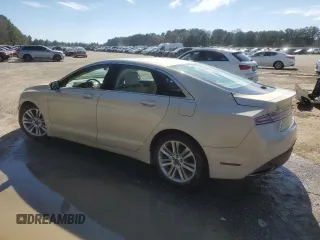 2014 Lincoln MKZ with VIN 3LN6L2G95ER809658, listed as a Copart auction lot 46814105 with 61,397 mi miles and Salvage Title. Bid and sale history available at carsss.com. Image 2.