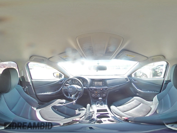 2015 Mazda 6 i Sport with VIN JM1GJ1U62F1167852, listed as a Copart auction lot 52406185 with 130,080 mi miles and Salvage Title. Bid and sale history available at DreamBid. Image 15.