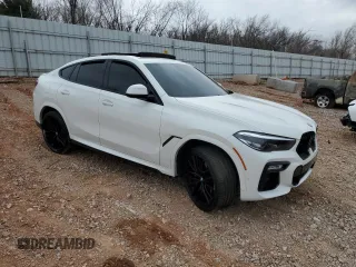 2021 BMW X6 sDrive40i z VIN 5UXCY4C03M9H36510, wystawiony jako Copart lot #86419524 z przebiegiem Nie podano mil oraz Szkody całkowita. Historia ofert i sprzedaży dostępna na DreamBid. Obrazek 4.