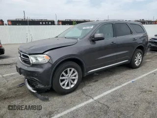 2015 Dodge Durango SXT with VIN 1C4RDJAG6FC169668, listed as a Copart auction lot 58441365 with 127,684 mi miles and Salvage title. Bid and sale history available at DreamBid. Image 1.