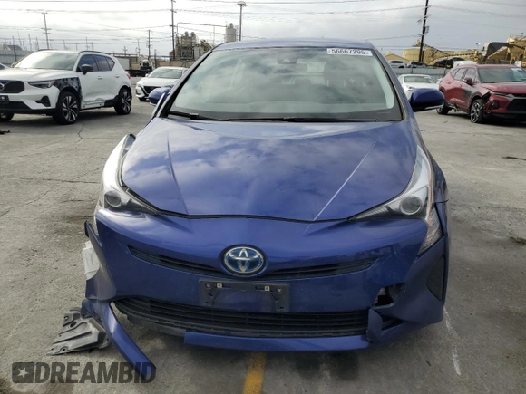 2017 Toyota Prius Two z VIN JTDKBRFU0H3055303, wystawiony jako Copart lot #56667295 z przebiegiem 106 515 mil mil oraz Szkoda całkowita • Salvage title. Historia ofert i sprzedaży dostępna na DreamBid. Obrazek 5.