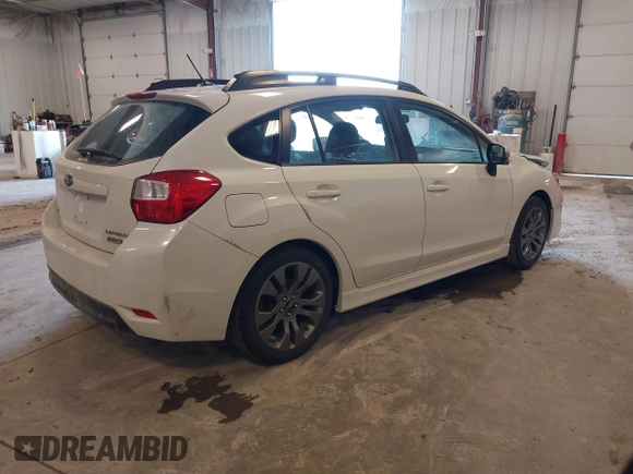 2015 Subaru Impreza Special Sports Premium z VIN JF1GPAT62F8282822, wystawiony jako IAAI lot #41961793 z przebiegiem 65 493 mil mil oraz . Historia ofert i sprzedaży dostępna na DreamBid. Obrazek 4.
