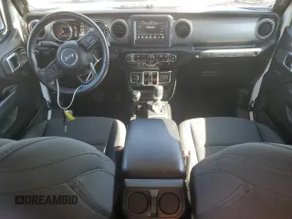 2021 Jeep Wrangler Unlimited Willys с VIN 1C4HJXDG4MW636293, выставлен на аукционе Copart как лот 44272675 с пробегом 34 480 миль миль и Списание • Salvage title. История ставок и продаж доступна на DreamBid. Изображение 8.