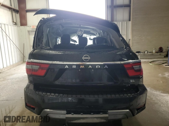 2023 Nissan Armada SL z VIN JN8AY2BC1P9181409, wystawiony jako Copart lot #61060845 z przebiegiem 52 388 mil mil oraz Szkoda całkowita • Salvage title. Historia ofert i sprzedaży dostępna na DreamBid. Obrazek 6.