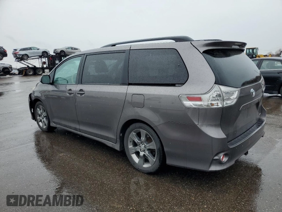2011 Toyota Sienna SE with VIN 5TDXK3DC9BS135900, listed as a Copart auction lot 53864965 with 217,198 mi miles and Salvage Title. Bid and sale history available at DreamBid. Image 2.