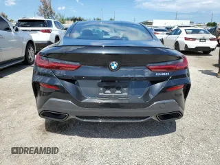 2023 BMW 8 Series 840i with VIN WBAAE2C03PCM08947, listed as a Copart auction lot 60351064 with 13,526 mi miles and Salvage Title. Bid and sale history available at carsss.com. Image 6.