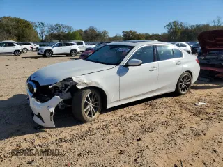 2019 BMW 3 Series 330i with VIN WBA5R1C59KAK09787, listed as a Copart auction lot 49501565 with 22,383 mi miles and Salvage Title. Bid and sale history available at carsss.com. Image 1.