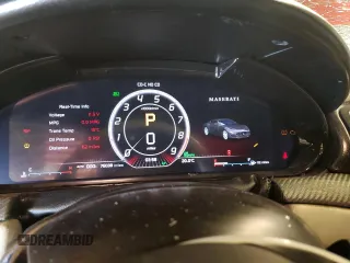 2013 Maserati GranTurismo Sport with VIN ZAM45VLA1D0073304, listed as a Copart auction lot 77509974 with 76,038 mi miles and Salvage title. Bid and sale history available at DreamBid. Image 9.