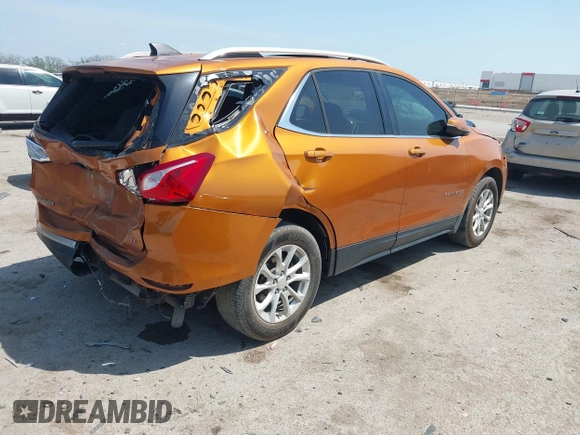 2018 Chevrolet Equinox LT with VIN 2GNAXJEV4J6115596, listed as a IAAI auction lot 42006389 with 161,373 mi miles and . Bid and sale history available at DreamBid. Image 4.