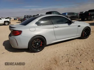 2020 BMW M2 z VIN WBS1J3C00L7H42503, wystawiony jako Copart lot #46033595 z przebiegiem 37 656 mil mil oraz Szkoda całkowita • Salvage title. Historia ofert i sprzedaży dostępna na DreamBid. Obrazek 3.