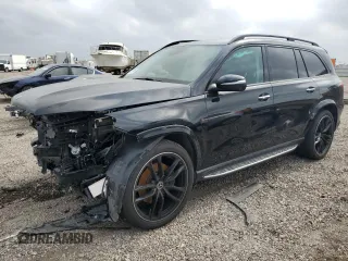 2024 Mercedes-Benz GLS 580 z VIN 4JGFF8FE9RB268407, wystawiony jako Copart lot #50912645 z przebiegiem 8082 mil mil oraz Szkody całkowita. Historia ofert i sprzedaży dostępna na DreamBid. Obrazek 1.