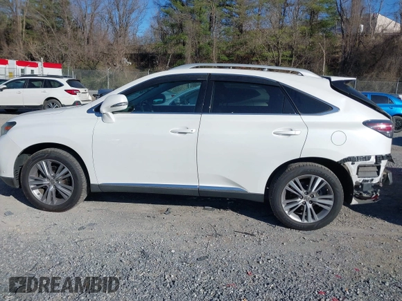 2015 Lexus RX 350 with VIN 2T2ZK1BA2FC182145, listed as a IAAI auction lot 41824791 with 115,806 mi miles. Bid and sale history available at carsss.com. Image 14.