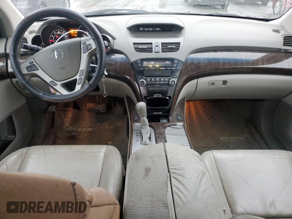 2010 Acura MDX with VIN 2HNYD2H25AH529007, listed as a Copart auction lot 44940695 with 179,198 mi miles and Salvage Title. Bid and sale history available at carsss.com. Image 8.