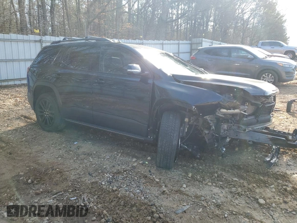 2023 GMC Acadia SLT with VIN 1GKKNMLS1PZ255801, listed as a Copart auction lot 42919585 with 24,233 mi miles and Salvage Title. Bid and sale history available at DreamBid. Image 4.