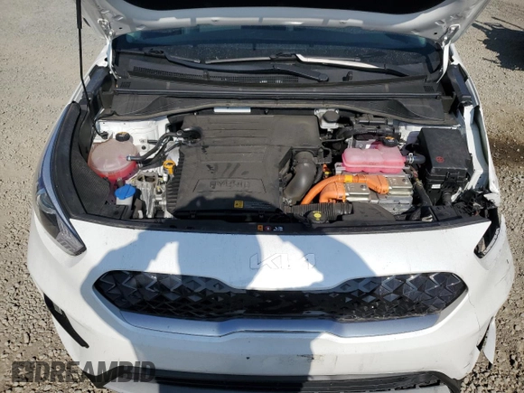 2022 Kia Niro LXS SE with VIN KNDCB3LC5N5512667, listed as a Copart auction lot 74836124 with 46,530 mi miles and Salvage Title. Bid and sale history available at carsss.com. Image 12.