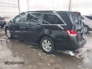 2015 Honda Odyssey EX-L with VIN 5FNRL5H6XFB019430, listed as a IAAI auction lot 41954209 with 161,389 mi miles and . Bid and sale history available at DreamBid. Image 3.