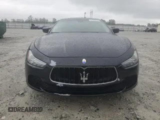2015 Maserati Ghibli z VIN ZAM57XSA6F1158678, wystawiony jako Copart lot #51920245 z przebiegiem 87 158 mil mil oraz Czysty tytuł • Clean title. Historia ofert i sprzedaży dostępna na DreamBid. Obrazek 5.