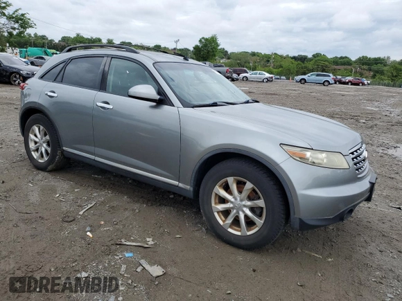 2008 Infiniti FX with VIN JNRAS08W48X208957, listed as a Copart auction lot 56516525 with 227,167 mi miles and Clean Title. Bid and sale history available at DreamBid. Image 4.