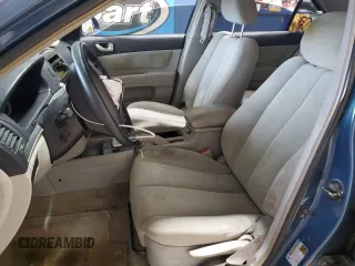 2006 Hyundai Sonata GLS with VIN 5NPEU46F86H012924, listed as a Copart auction lot 53334255 with 186,826 mi miles and Salvage Title. Bid and sale history available at DreamBid. Image 7.