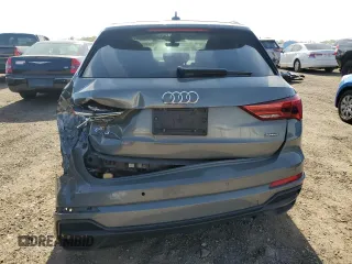 2020 Audi Q3 S line Prestige with VIN WA1FECF34L1106071, listed as a Copart auction lot 55766115 with 136,041 mi miles and Salvage title. Bid and sale history available at DreamBid. Image 6.