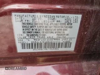 2020 Nissan Sentra SV with VIN 3N1AB8CV8LY313301, listed as a Copart auction lot 49721615 with 52,904 mi miles and Salvage Title. Bid and sale history available at carsss.com. Image 15.