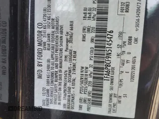 2022 Ford Mustang GT with VIN 1FA6P8CF9N5145476, listed as a Copart auction lot 56279635 with 32,696 mi miles and Salvage title. Bid and sale history available at DreamBid. Image 13.
