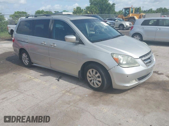 2006 Honda Odyssey Touring с VIN 5FNRL38856B082831, выставлен на аукционе IAAI как лот 42451976 с пробегом 340 990 миль миль и . История ставок и продаж доступна на DreamBid. Изображение 1.