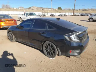 2017 Honda Civic EX-T with VIN 2HGFC1E32HH630878, listed as a Copart auction lot 83703104 with 93,221 mi miles and Salvage Title. Bid and sale history available at DreamBid. Image 2.