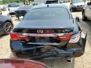 2016 Infiniti Q70 with VIN JN1BY1PR7GM720364, listed as a Copart auction lot 56598133 with 83,492 mi miles and Non repairable. Bid and sale history available at DreamBid. Image 6.