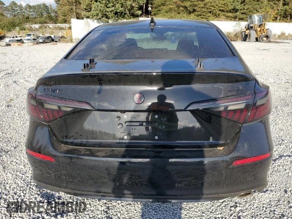 2024 Honda Civic Sport with VIN 2HGFE2F53RH547137, listed as a Copart auction lot 79433464 with 17,383 mi miles and Salvage Title. Bid and sale history available at DreamBid. Image 6.