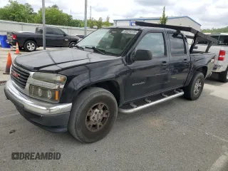 2005 GMC Canyon 1SF SLE Z71 z VIN 1GTDT136258115948, wystawiony jako Copart lot #53274115 z przebiegiem Nie podano mil oraz Szkoda całkowita • Salvage title. Historia ofert i sprzedaży dostępna na DreamBid. Obrazek 1.