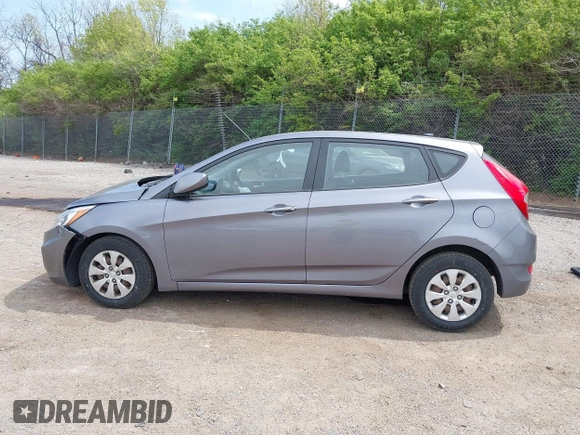 2016 Hyundai Accent SE with VIN KMHCT5AE1GU248364, listed as a IAAI auction lot 42072426 with 107,470 mi miles and . Bid and sale history available at carsss.com. Image 14.