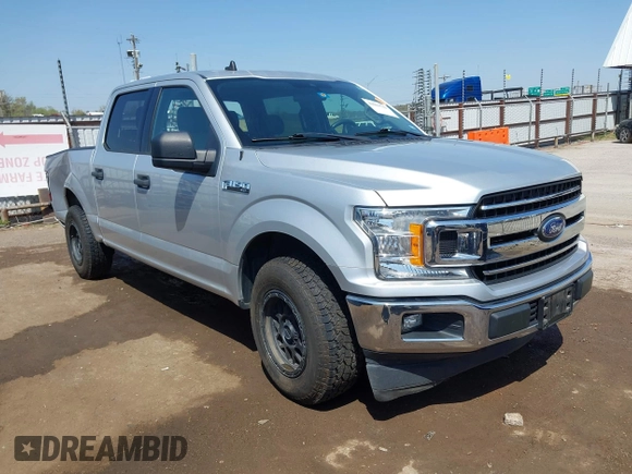 2019 Ford F-150 XL with VIN 1FTEW1C58KKC88732, listed as a IAAI auction lot 42003729 with 63,265 mi miles and . Bid and sale history available at DreamBid. Image 1.