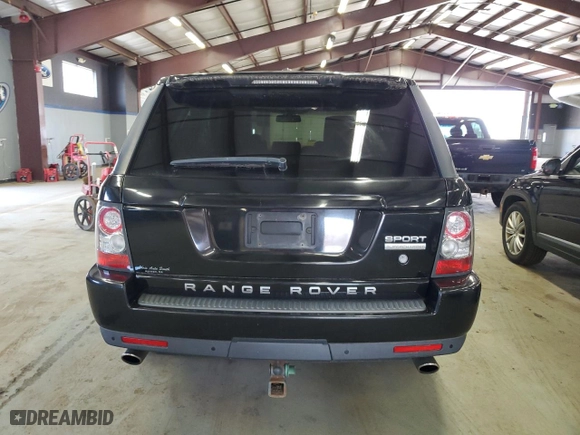 2011 Land Rover Range Rover Sport SC with VIN SALSH2E46BA705836, listed as a Copart auction lot 52975105 with 134,377 mi miles and Clean Title. Bid and sale history available at carsss.com. Image 6.