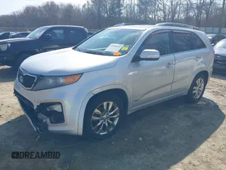 2012 Kia Sorento SX with VIN 5XYKWDA23CG194617, listed as a IAAI auction lot 41504630 with 161,157 mi miles. Bid and sale history available at carsss.com. Image 18.