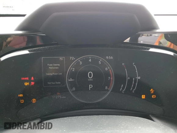 2022 Lexus NX with VIN 2T2AGCEZ8NC008221, listed as a Copart auction lot 72363294 with 11,275 mi miles and Salvage Title. Bid and sale history available at carsss.com. Image 9.