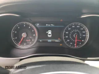 2021 Genesis G70 2.0T with VIN KMTG34LA7MU070211, listed as a Copart auction lot 59613564 with 18,062 mi miles and Salvage Title. Bid and sale history available at carsss.com. Image 9.