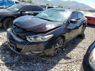 2016 Nissan Maxima Platinum z VIN 1N4AA6APXGC436174, wystawiony jako Copart lot #58759015 z przebiegiem 191 865 mil mil oraz Szkoda całkowita • Salvage title. Historia ofert i sprzedaży dostępna na DreamBid. Obrazek 1.