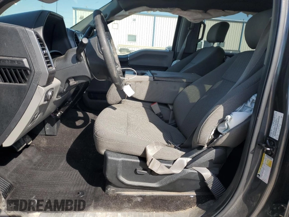 2020 Ford F-150 XL with VIN 1FTEW1C4XLFA23862, listed as a Copart auction lot 45156215 with 104,872 mi miles and Salvage Title. Bid and sale history available at carsss.com. Image 7.